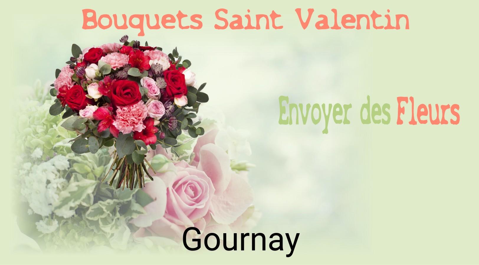 Roses de Saint-Valentin livrées à Gournay
